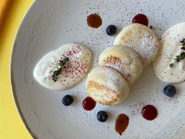 Яйцо - Сырники с рикоттой