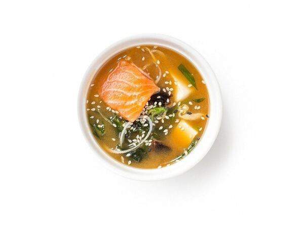 Shikado - Мисо-суп с лососем