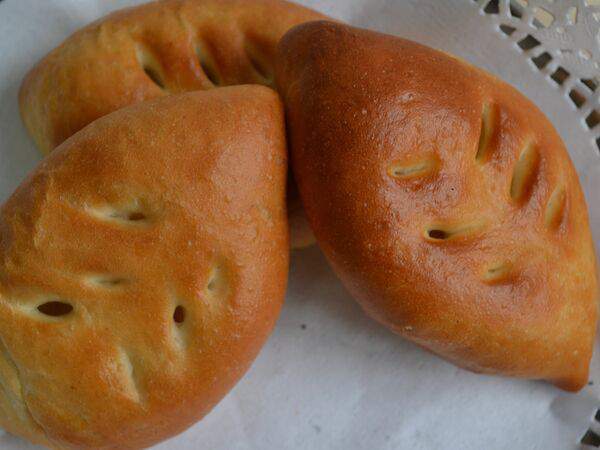 Дружок пирожок - Пирожок с картошкой и грибами