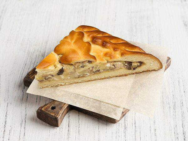 Пироговый Дворик - Пирог с картофелем и грибами