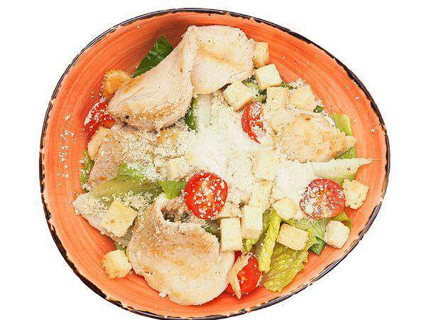 Домашний Шеф в Сытном Базаре - Салат Цезарь с курицей