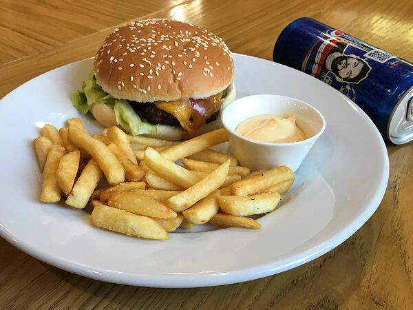 Чайхона & Kebab - Бургер комбо