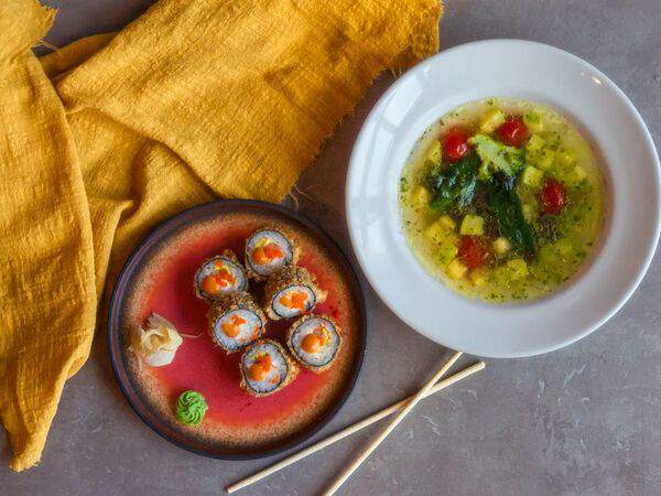 Fix Еда - Суп и роллы