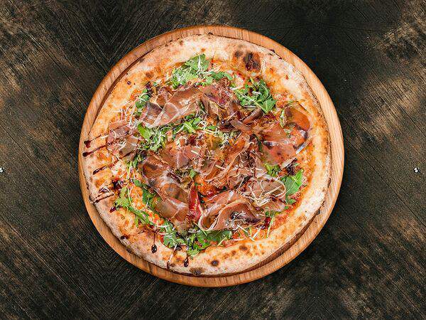 Костёр Пицца и Гриль - Пицца c хамоном классическая
