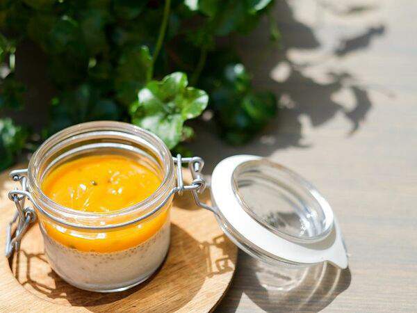 Сыроварня - Панна котта с манго-маракуйя