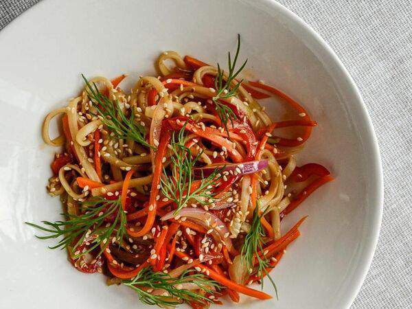 Traveler's coffee - Лапша Вок с морепродуктами