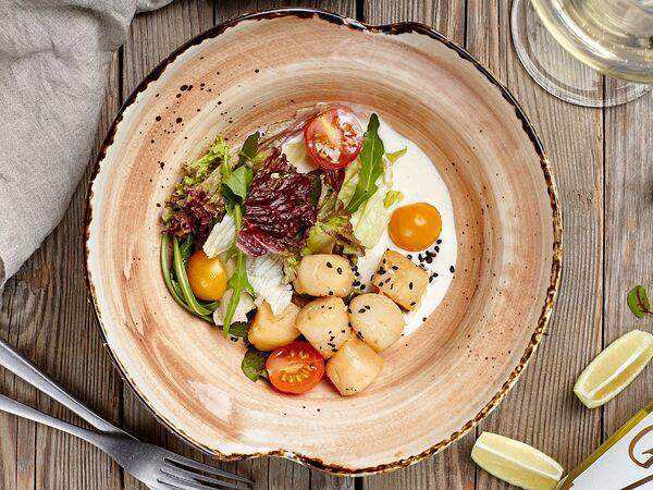 Liman - Морской гребешок в белом вине