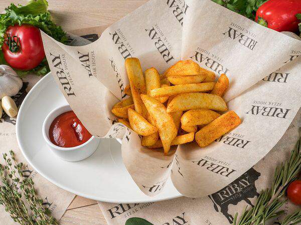 Рибай - Картофель фри
