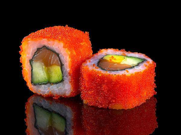 Ресторан доставки АртиШок - Ролл Калифорния с лососем