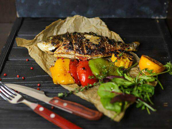 Мангал хауз - Дорадо на мангале