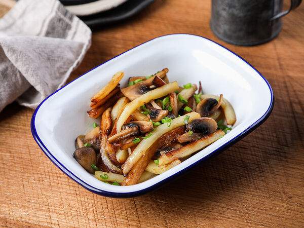 Агонь BBQ Ratskeller - Картофель, жаренный с грибами