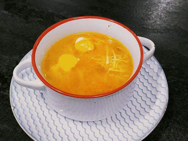 Чиполетти - Суп куриный с лапшой