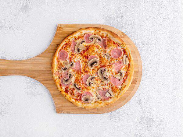 Тесто place - Пицца с ветчиной и грибами