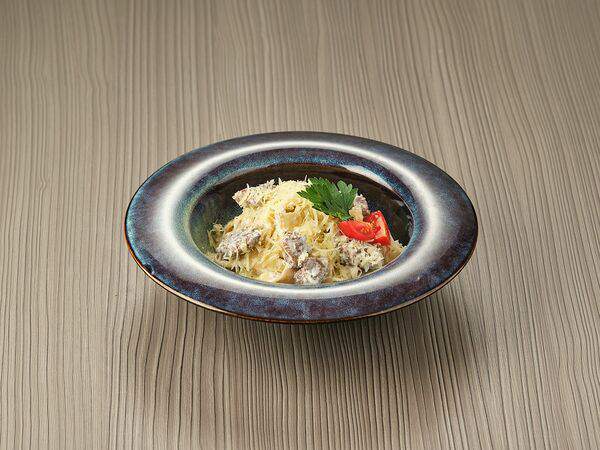 Джаст Смо - Феттуччини с телятиной и перечным соусом