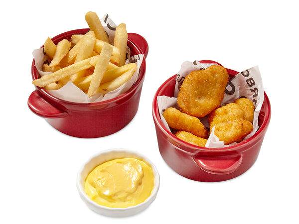 Mama Donna - Куриные наггетсы с картофелем фри