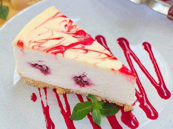 Луиджи - Чизкейк с малиной
