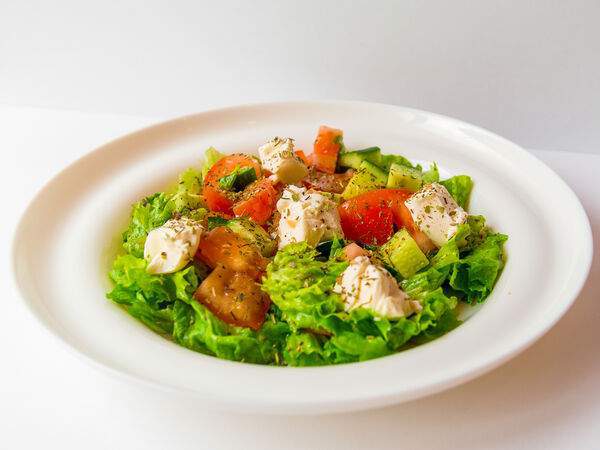 Бургерная Бычара - Салат с сыром