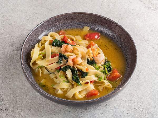 Море рядом - Паста с креветками