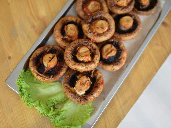 Вкусный дом - Шампиньоны на мангале