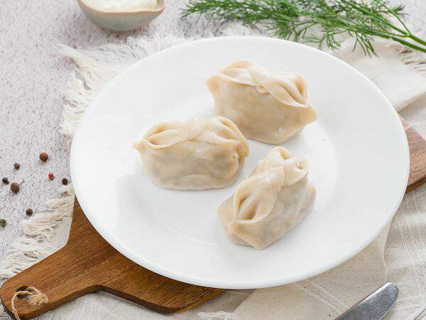 Эко Пышечка - Манты с мясом и картофелем