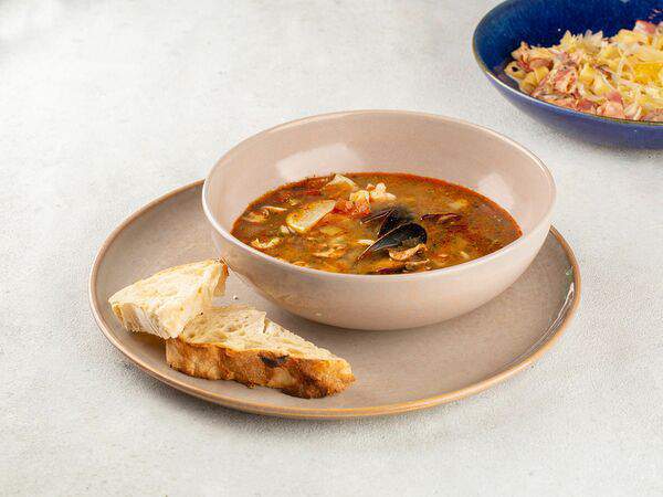 Итальянский разговорный - Суп с морепродуктами Марчелиз