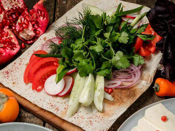 Хачапури и вино - Сезонные овощи