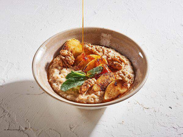 Pizzarella36 - Овсяная каша с яблоками и корицей