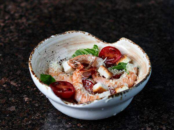 Rocket Pizza - Цезарь с креветкой