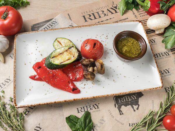 Рибай - Овощи гриль