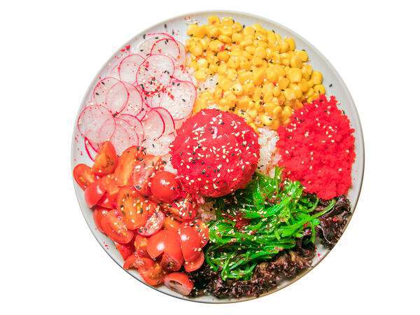 Easy Pizza - Поке с крабом-тобико