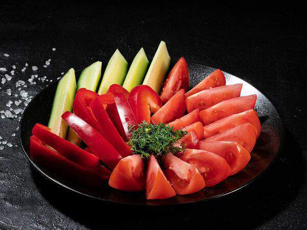 Везем шашлык - Овощная нарезка