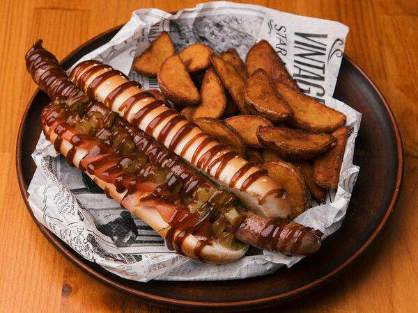 Тот самый бар - Хот-дог с говяжьей сосиской