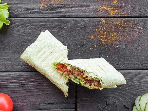 Jamuna Vegbar - Бурито с фалафелем Веган