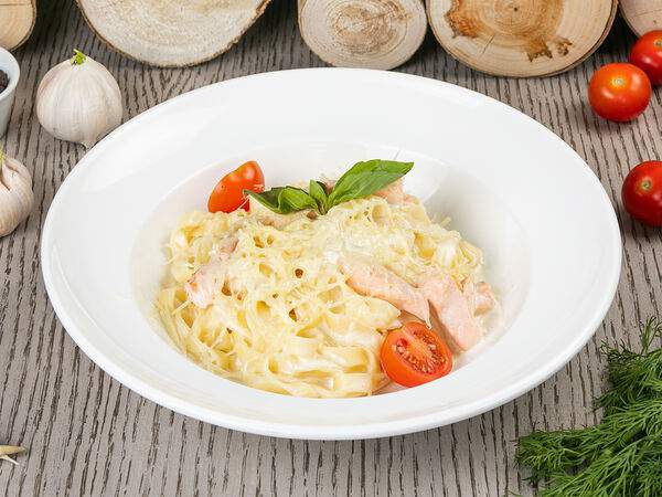 Baranka cafe & bar - Паста Тальятелле с лососем