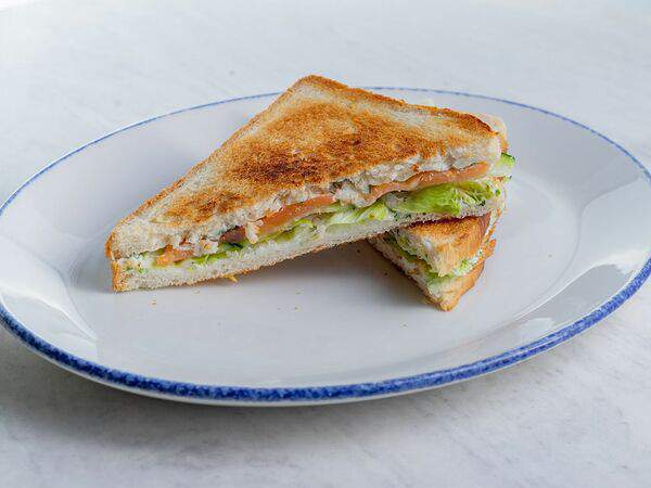 Кристалл - Тост с лососем