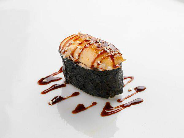 Ресторан Каре - Запеченный гункан с креветкой