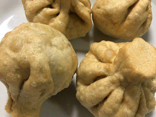 Бисквит - Хинкали жареные с говядиной