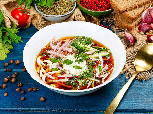 Пельменная - Окрошка на квасе