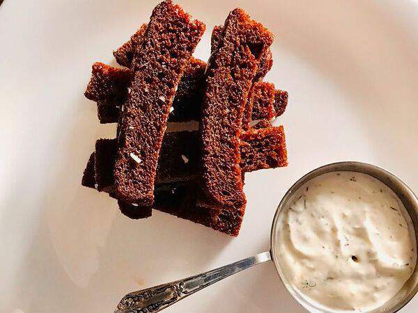 ABCafe - Гренки чесночные