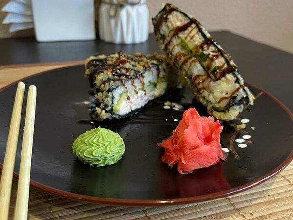 Панда - Сэндвич-ролл с крабом