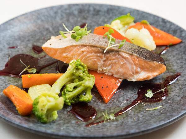 Negroni bar & enoteca - Лосось в соусе марсала