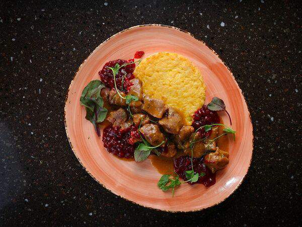 Panorama lounge bar - Баранина с картофелем Рости