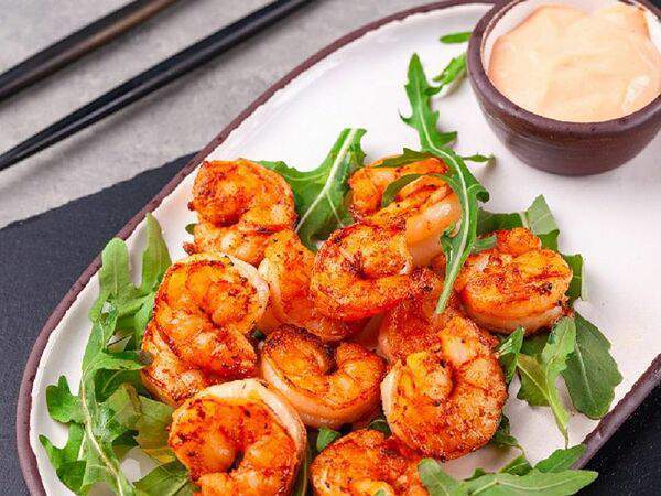 Magic Coffee - Жареные тигровые креветки