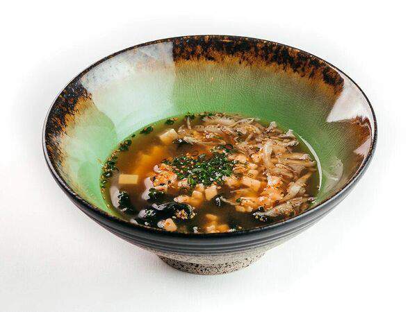 Avocado queen - Мисо суп с лососем