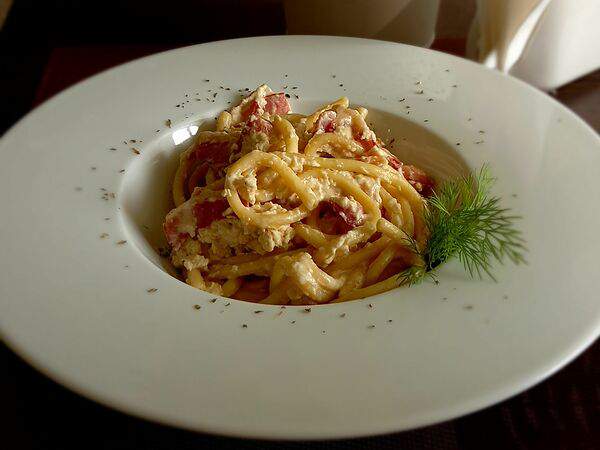 Корица - Паста Карбонара