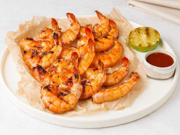 Доставкин - Острые креветки на гриле