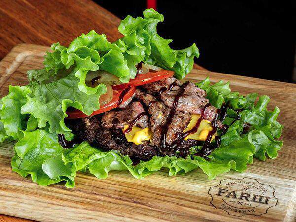 #FARШ - Бургер Корпоратив в листьях