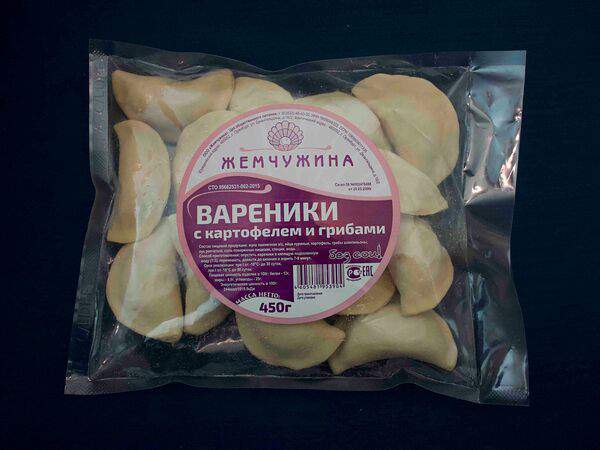 Добрый кулинар - Вареники с картофелем и грибами Жемчужина