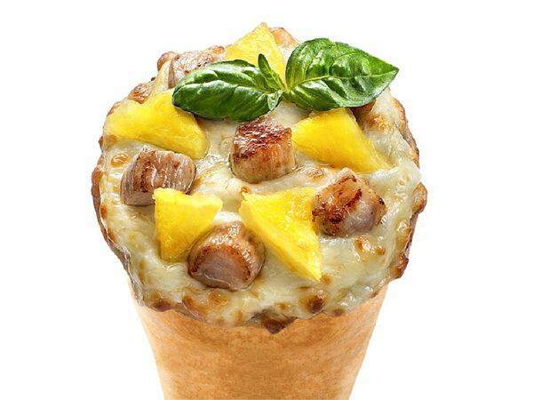 Pizza Cup - Гавайская рожок