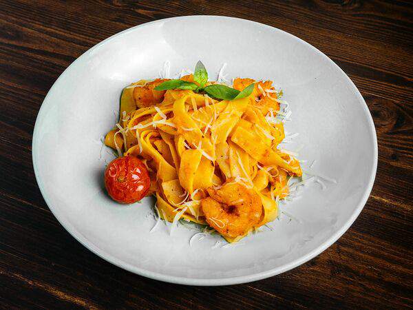 Crazy Brothers - Феттуччине с креветками